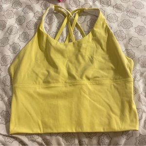 NVGTN Matrix Bra in Yellow